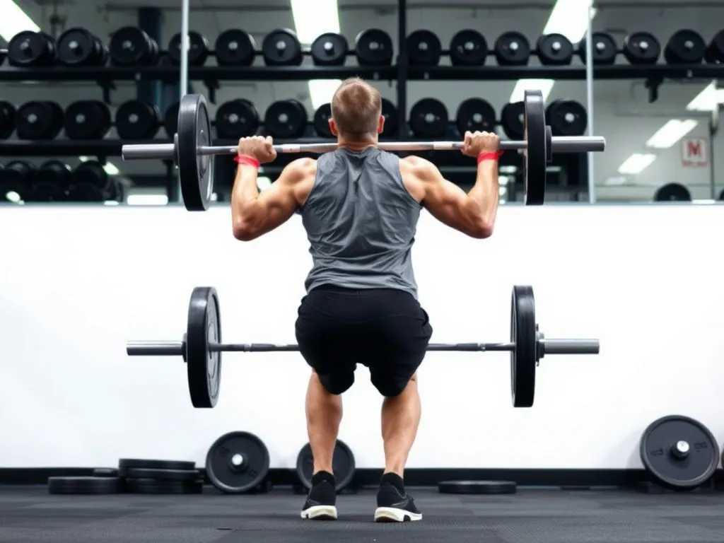 Przysiad ze sztangą na karku: jak poprawnie go wykonać?