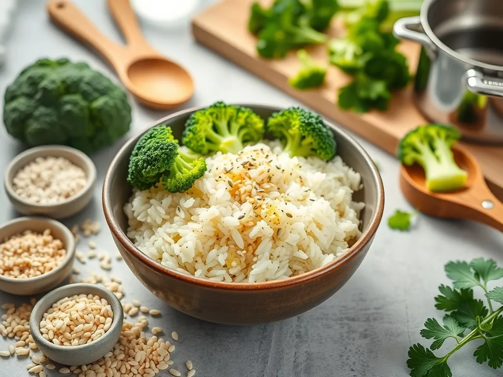 Ryż z brokułami: prosty przepis na zdrowy obiad dla całej rodziny