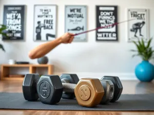 Kobieta w przytulnym salonie sprawdza puls na nadgarstku, co ilustruje domowe sposoby monitorowania tętna.